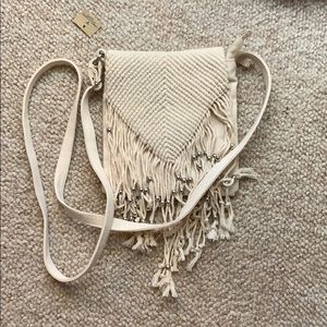 American Eagle fringe purse